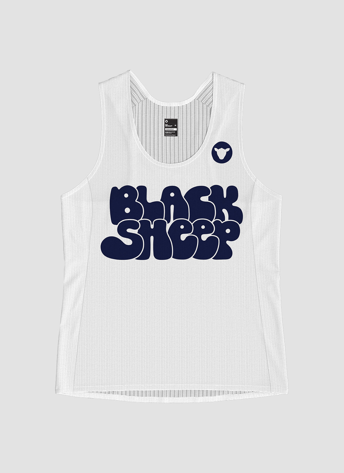 Women's FlyMesh Singlet - Sports Club White – Black Sheep
