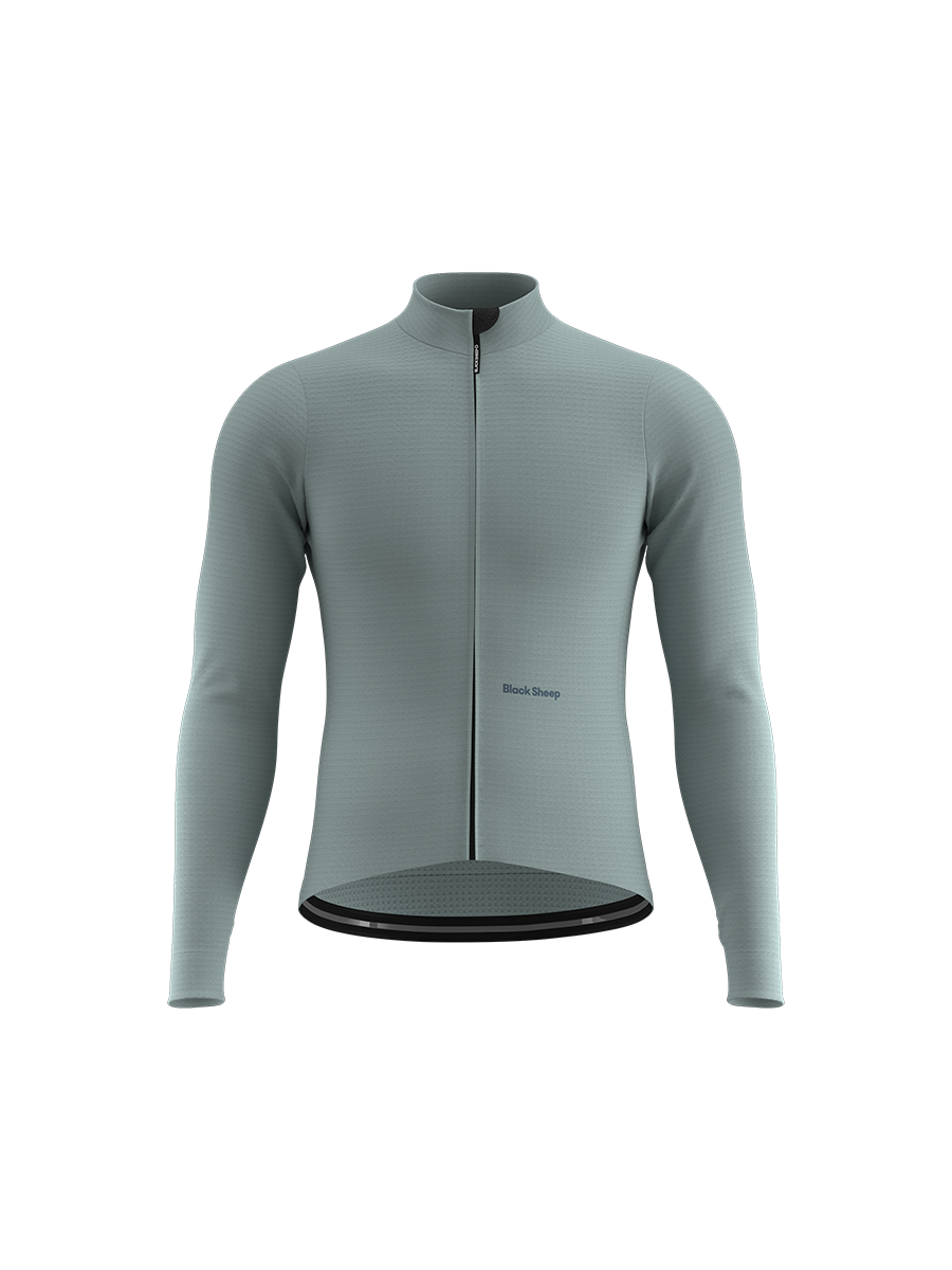 Men's GridFleece Thermal Jersey - Titanium