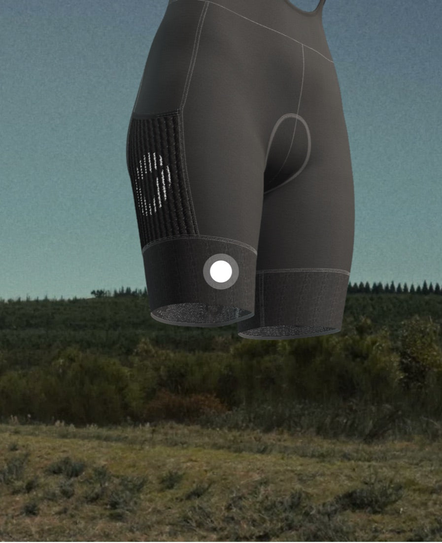 Broad gripper cuff on the Enduro Bib, from the 3D model