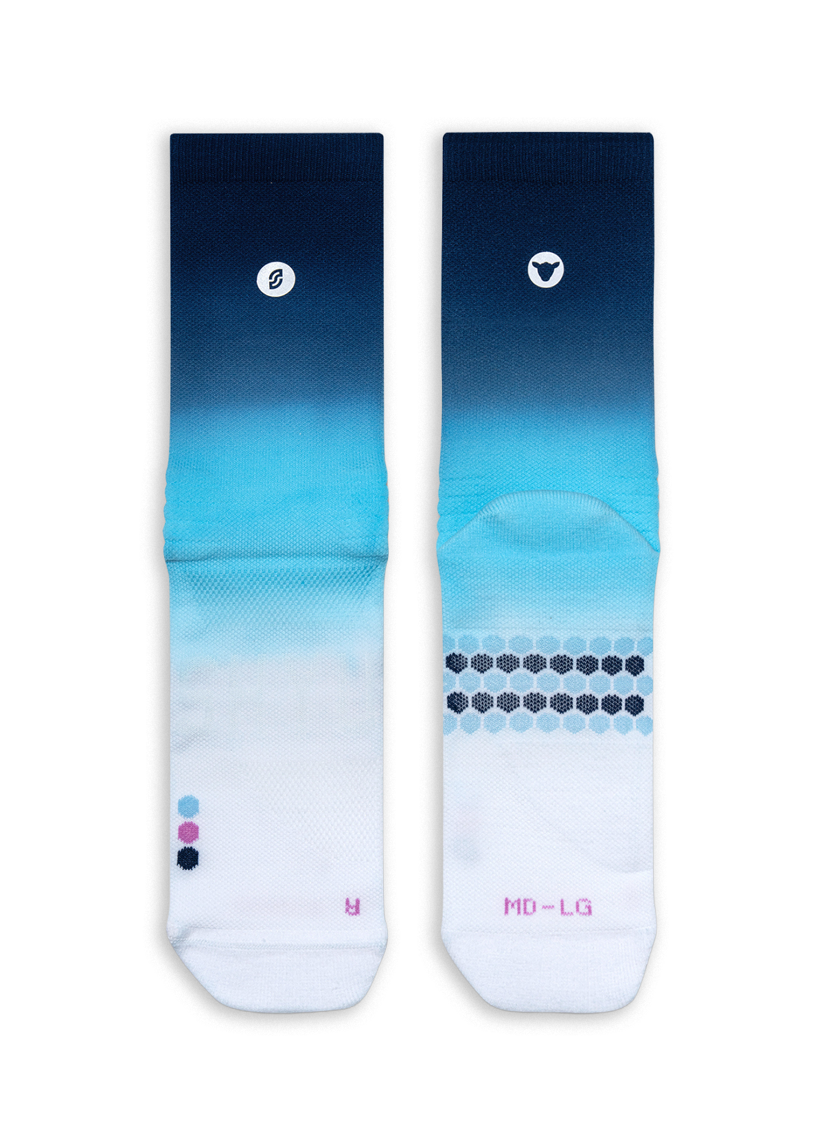 SHYU x BLACK SHEEP Racing Socks - Blue