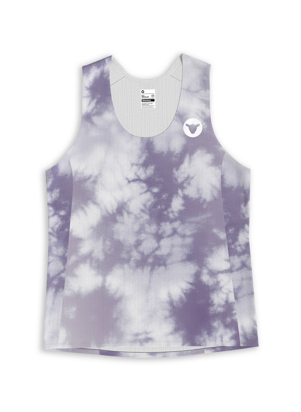 Women's FlyMesh Singlet - Mauve Shadow