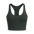Women's Long Line Padded Crop - Hunter Green