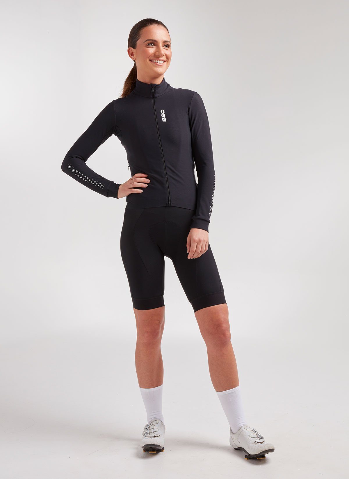 Women's Elements LS Thermal Jersey - Black